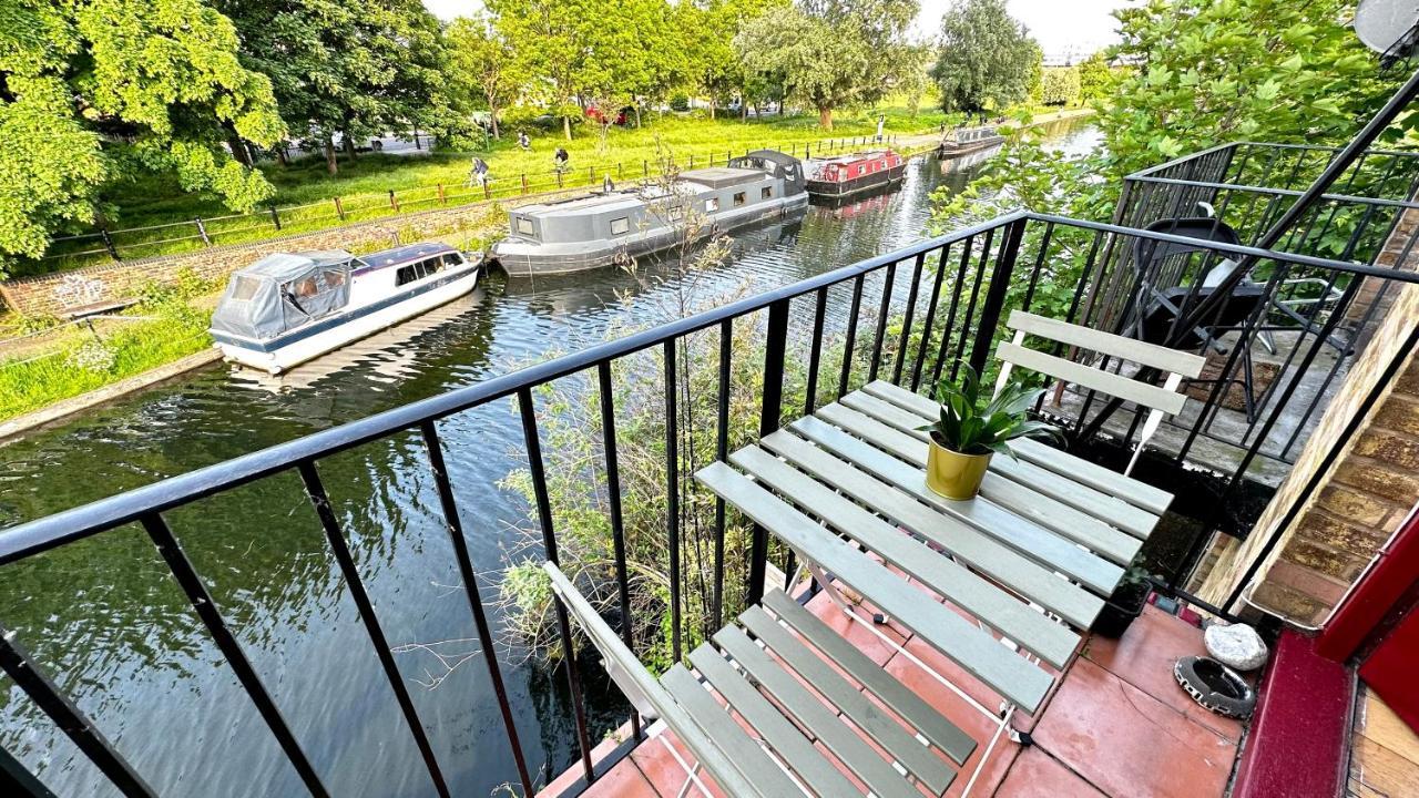 Amazing Location - City Of London- 2 Bedroom Stunning Canal View House With Private Garden,Parking & Balcony エクステリア 写真